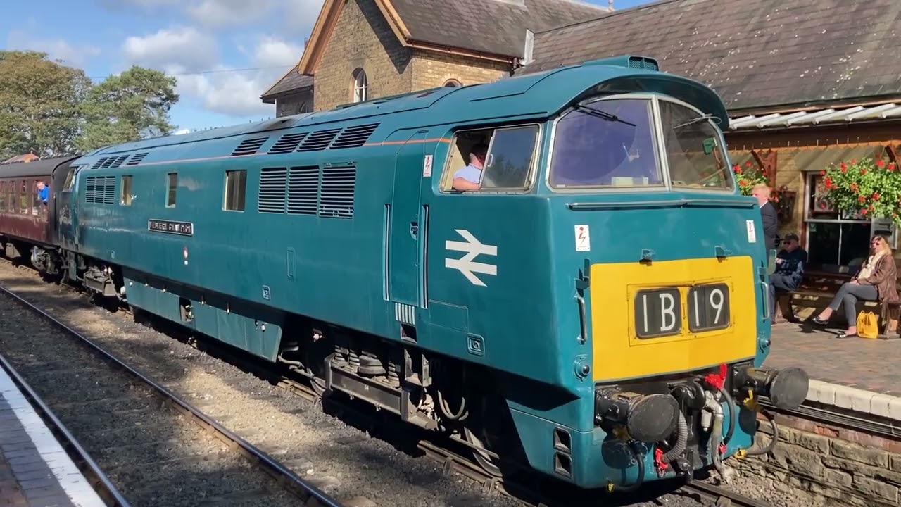 Diesel Hydraulics on the Severn Valley Railway - 29th September 2023