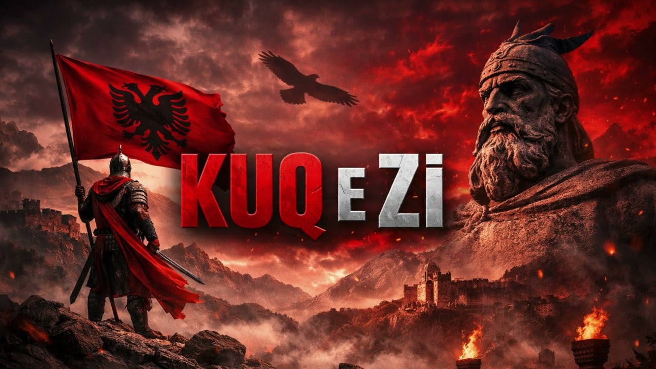 Kuq e Zi 🇦🇱🔥- MuzikShqipe