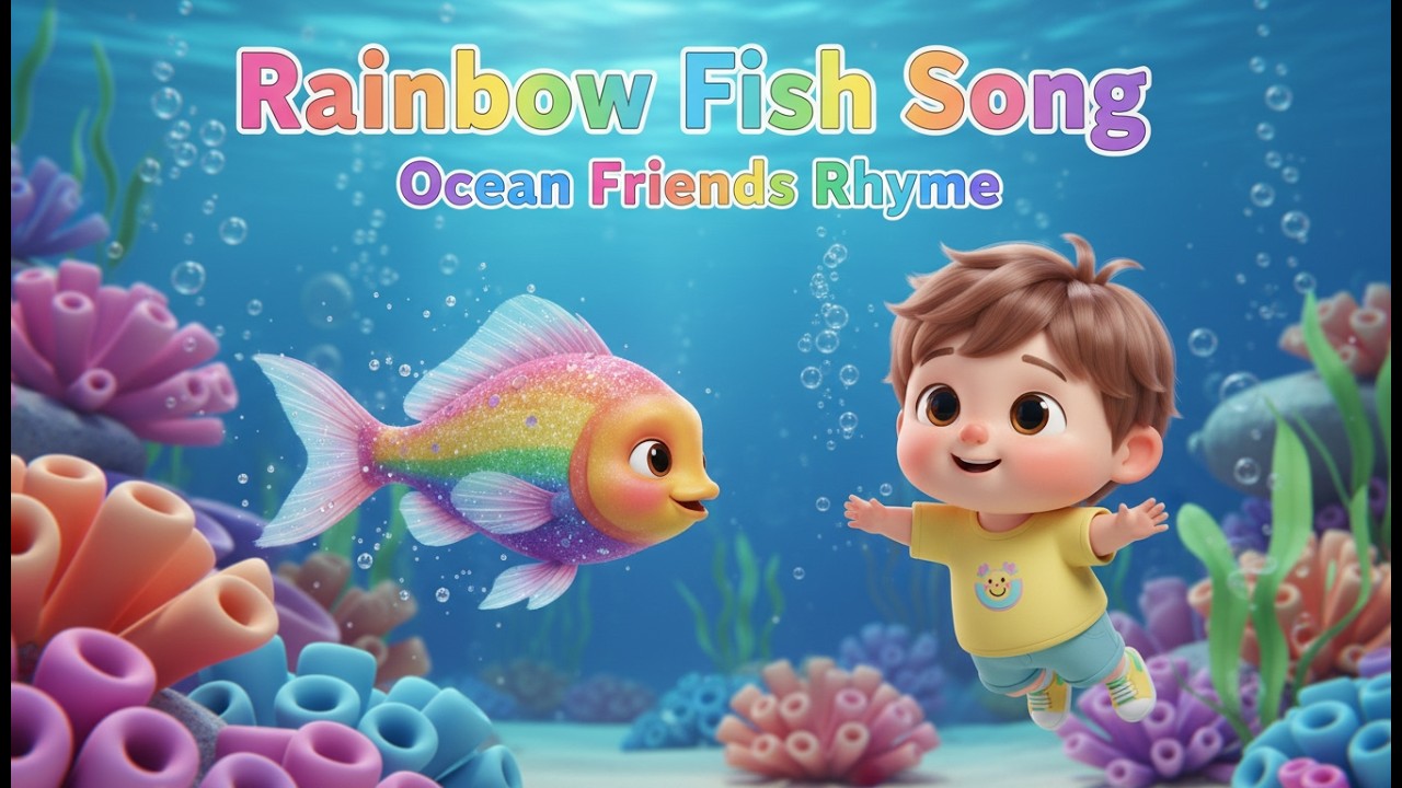 Rainbow Fish Song — Nursery Rhyme, Ocean Fun, and Colorful Exploration