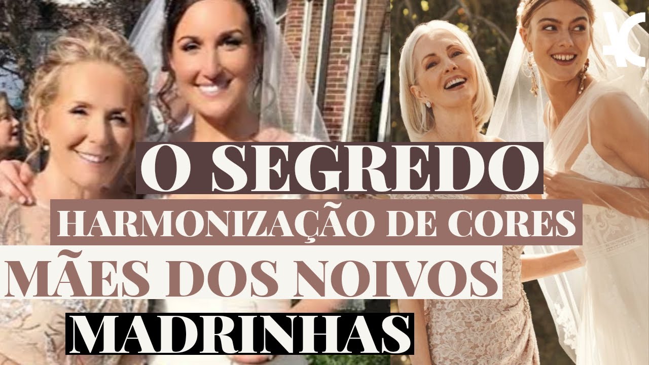 Vestidos para M&atilde;e dos Noivos | Escolha das Cores