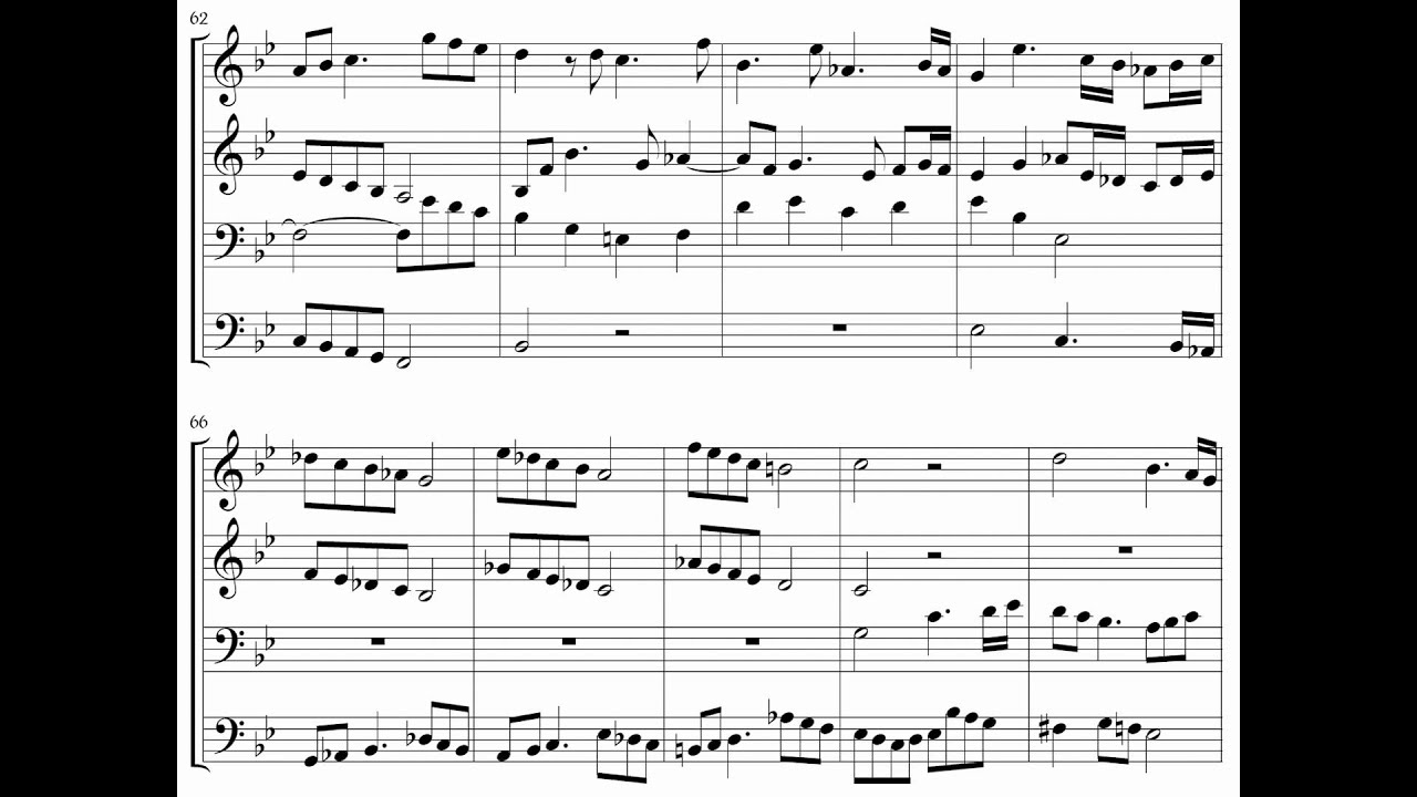 [Badura-Skoda-Demus] Mozart: Fuga for Piano Duet in g, K401(K375e)