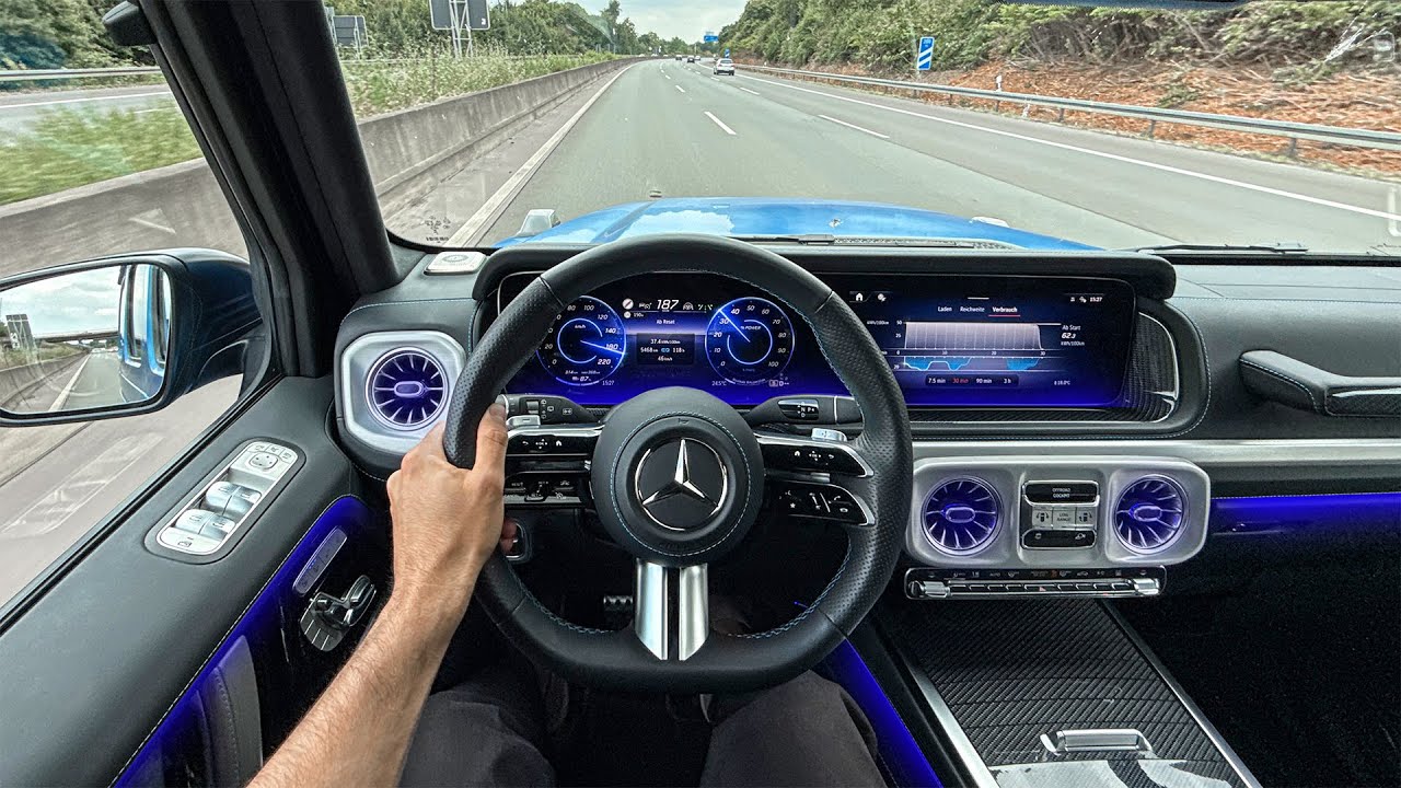 2026 Mercedes G580 POV DRIVE! BEST EQ! Electric G-Class! Exterior Interior Walkaround 4k