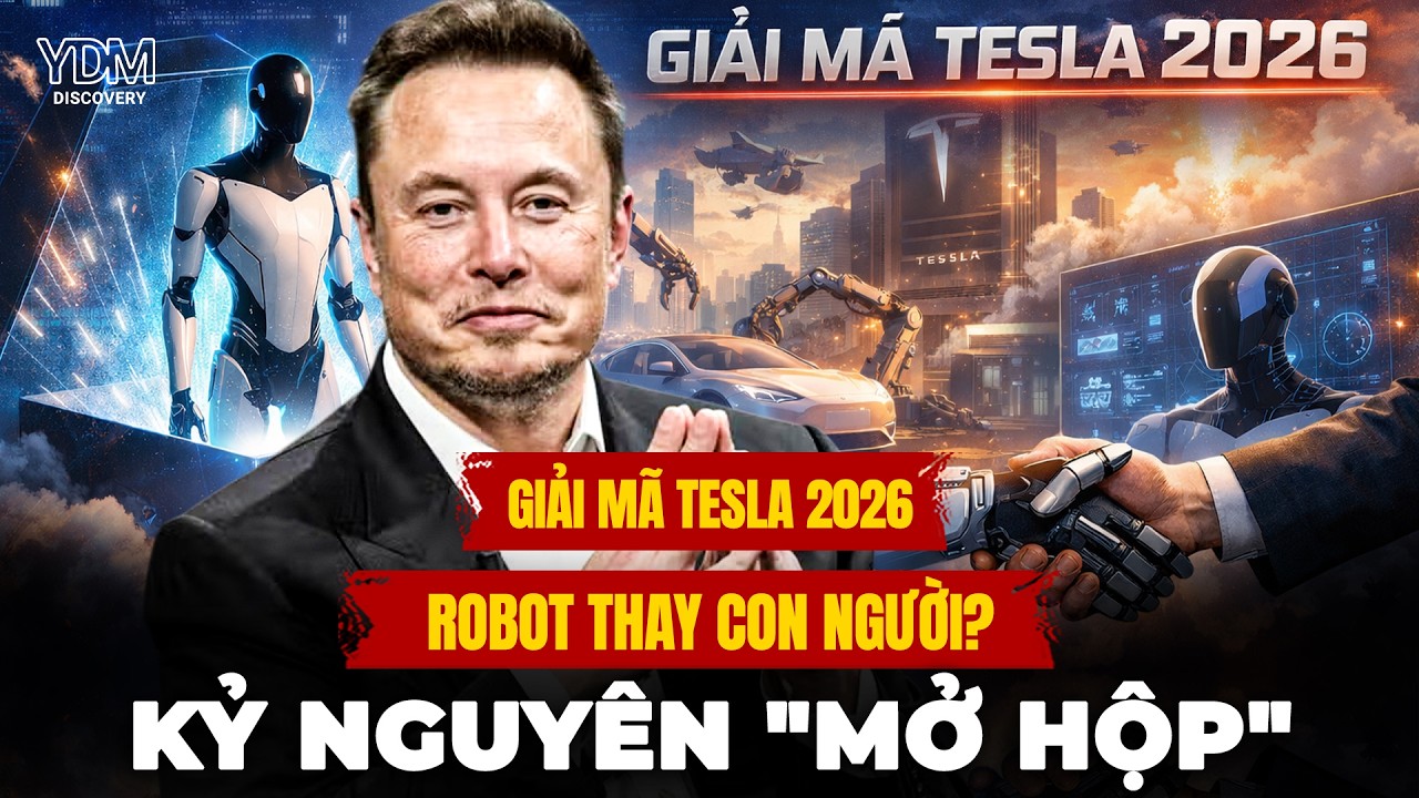 Đột nhập “CHIẾN HẠM” Tesla: Robot tự xây dựng nhà máy và khai tử xe xăng?