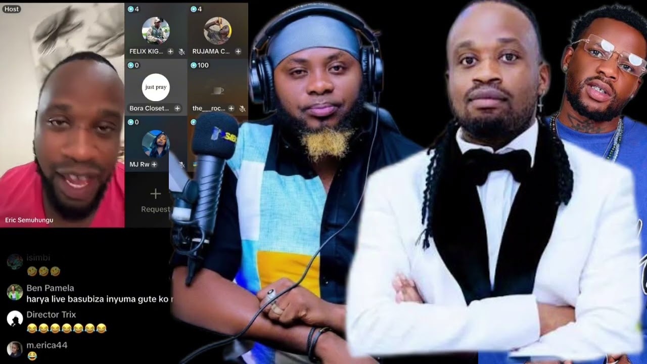 Semuhungu Eric akoze Live agira icyo avuga kugifungo Djihad yahawe cy’imyaka 3/Yampano/Pazzo/Kjohn
