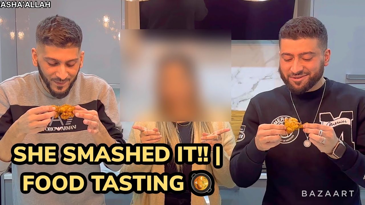 SHE SMASHED IT WITH THIS RECIPE!! | FOOD TASTING 🥘