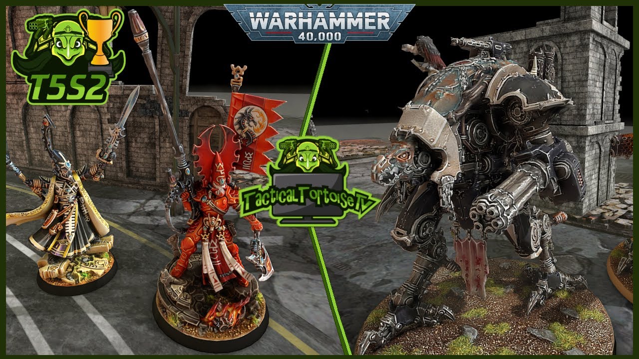 Aeldari Seer Council faces off against Chaos Knights | T5S2 Pod 70 FINALS | Warhammer 40k Batrep