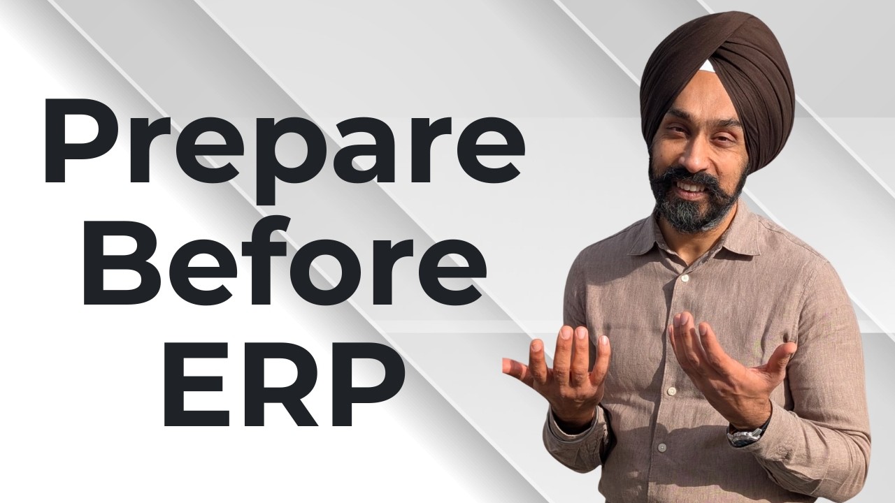 ERP Preparation Before ERP Implementation Waiting for the Vendor