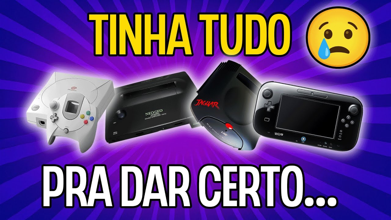Consoles PROMISSORES Que Acabaram FALHANDO 🎮