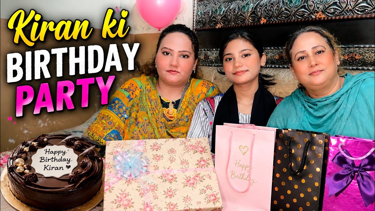 Kiran ki surprise birthday party 🥳| kiran surprised hogi..🤭BS64￼￼