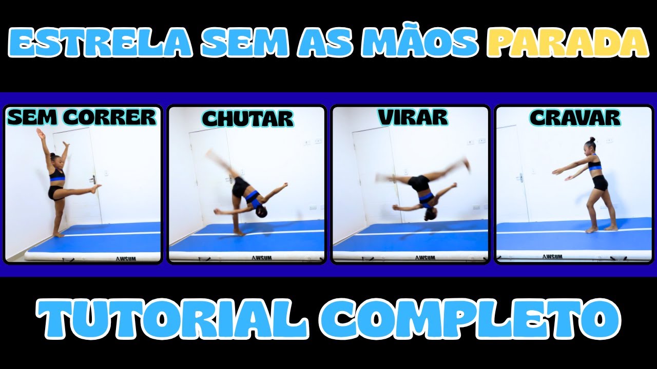 ESTRELA SEM AS MÃOS  (PARADA) Top 08 Dicas | GINÁSTICA ARTÍSTICA 