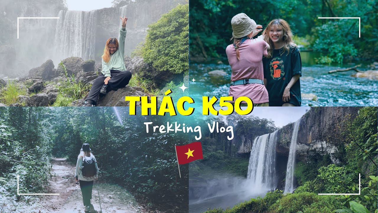 #15 Trekking thác K50 (Thác Hang Én) Gia Lai - Tây Nguyên - Đi trekking vui lắm!