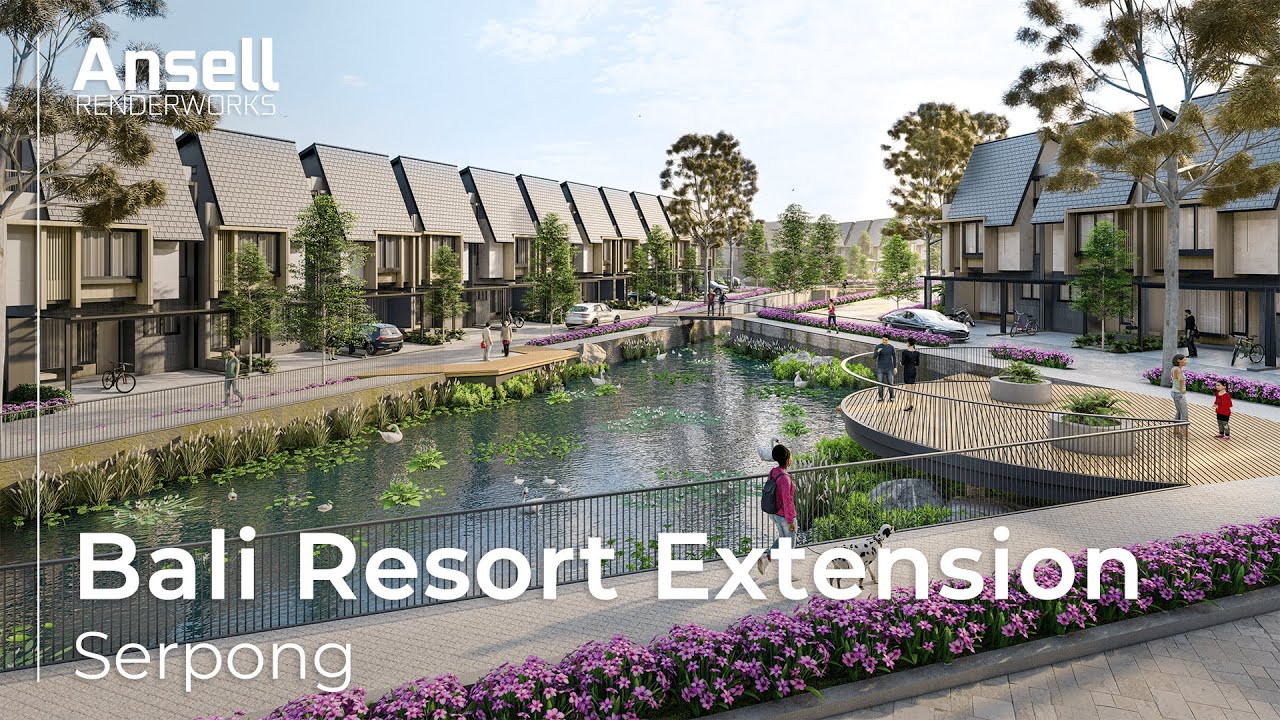 BALI RESORT EXTENSION SERPONG Animation by Ansell Renderworks