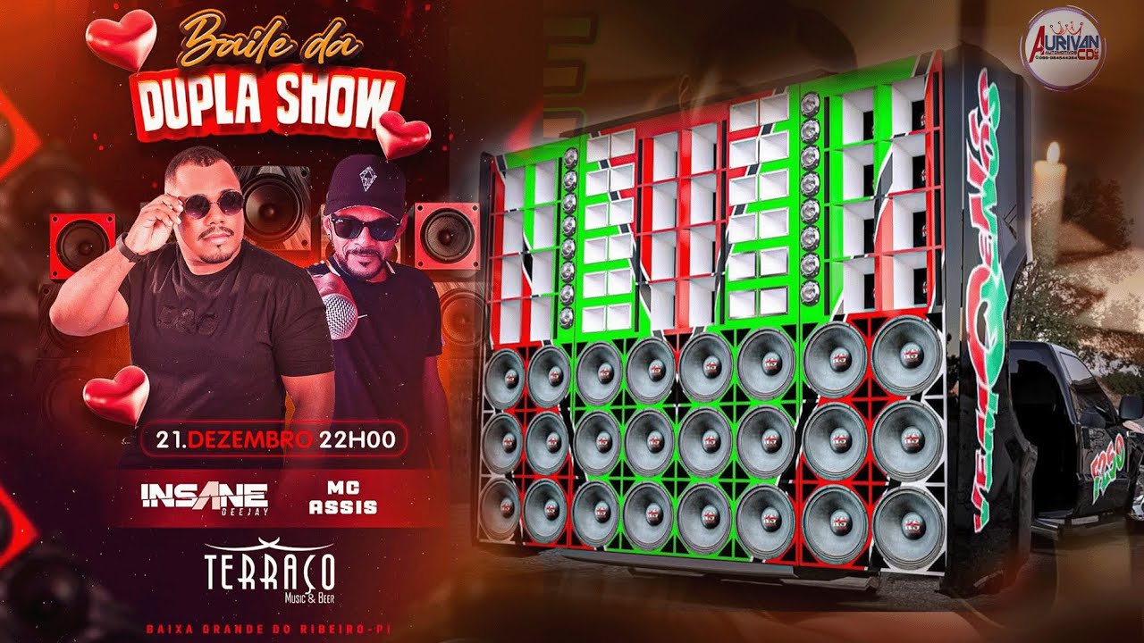 DANCE COMERCIAL 2K25 // CD TERRACO SHOW GRAVADO AO VIVO mc assis insanedj ofc
