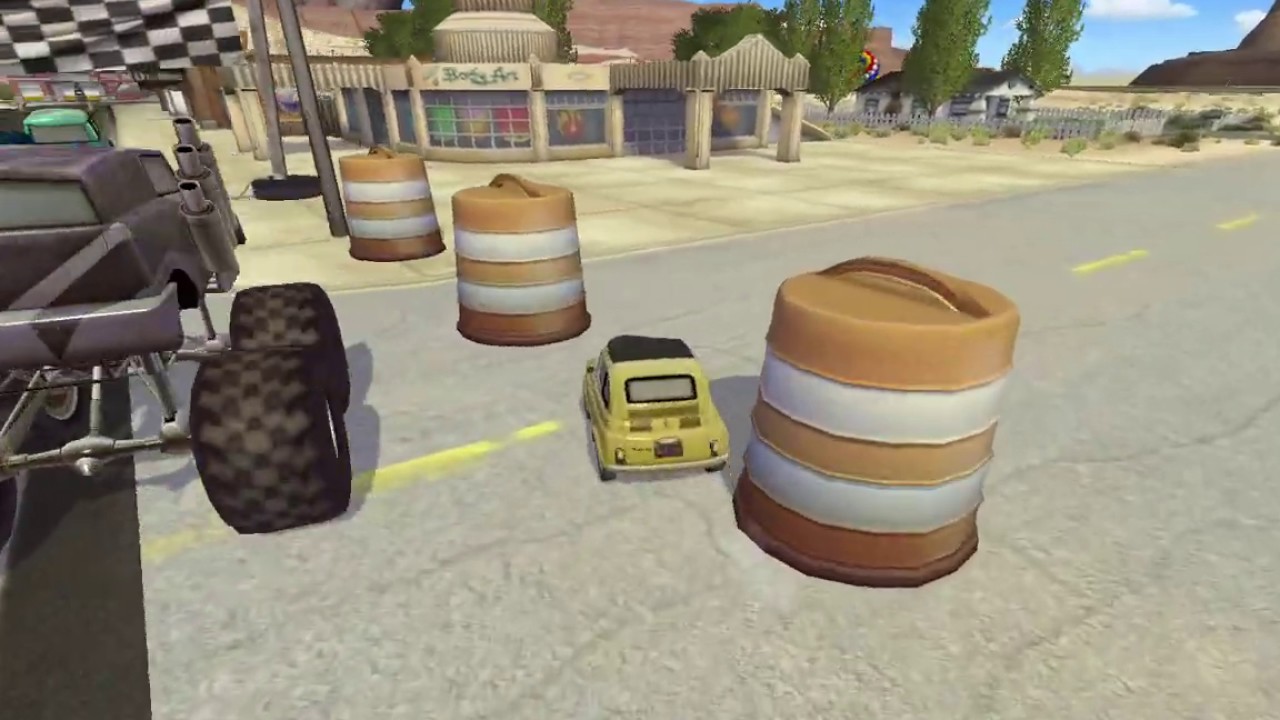 Cars Superdrive: Luigi on Radiator Spring Circuit