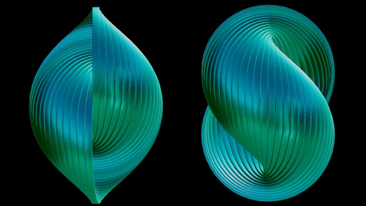 Blender'da Kıvrımlı Abajur Tasarımı - Twisty Lamp Shade Design in Blender