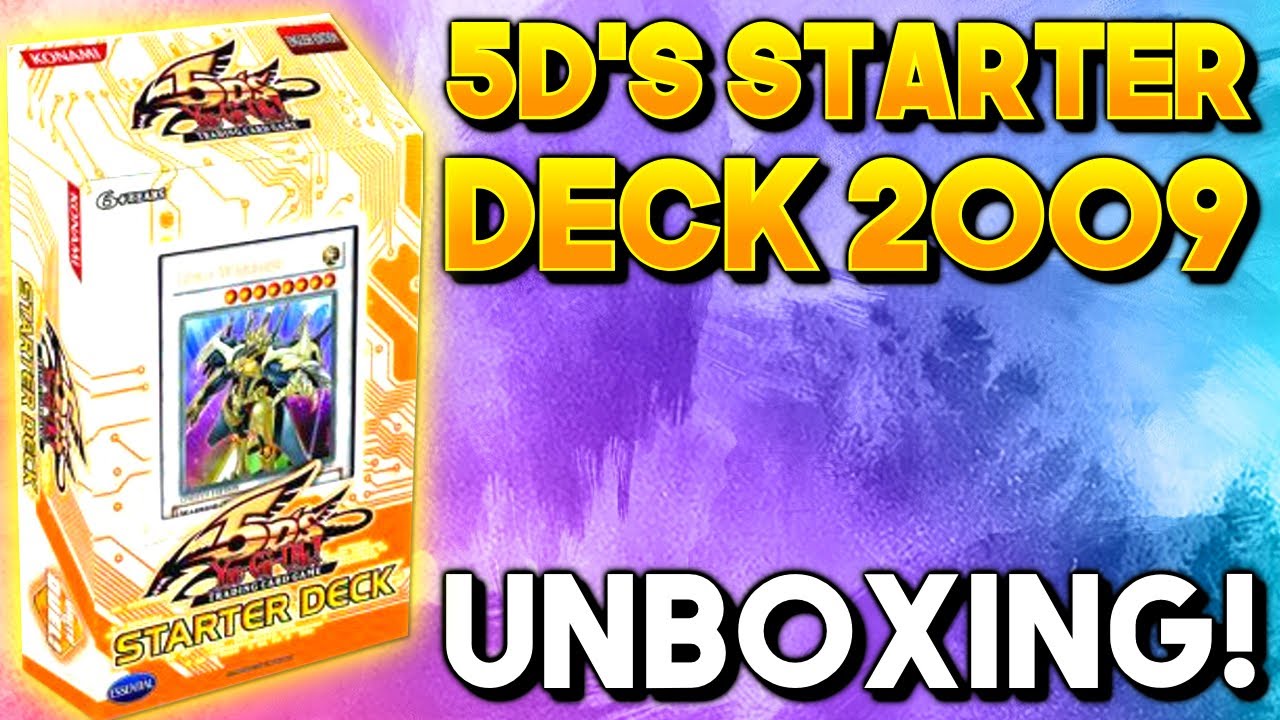 Yu-Gi-Oh! 5D'S STARTER DECK 2009 | Starter Deck Unboxing