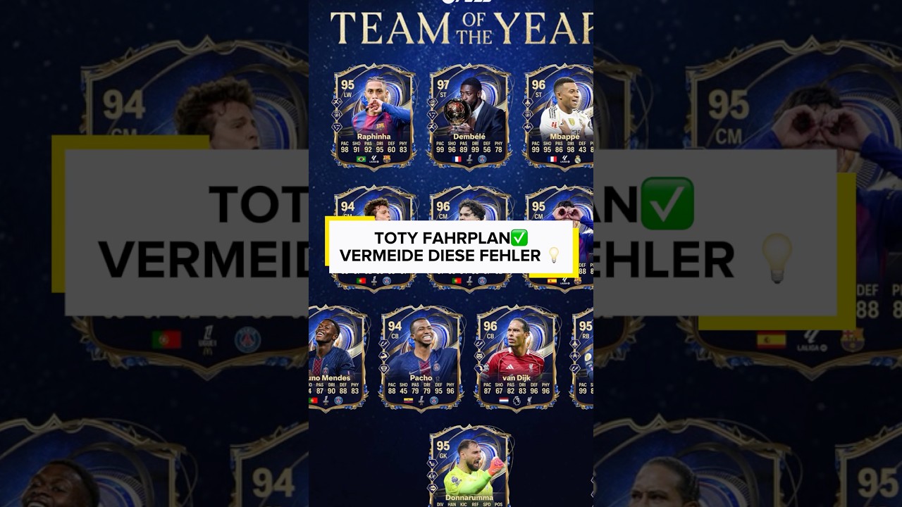 Vermeide diese Fehler vorm TOTY, dann kommen alle Karten in Packs ✅ 