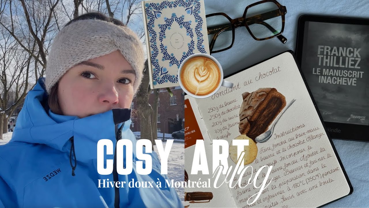Comment contrer le blues hivernal ❄️ | aquarelle, lecture & activités d’hiver cosy