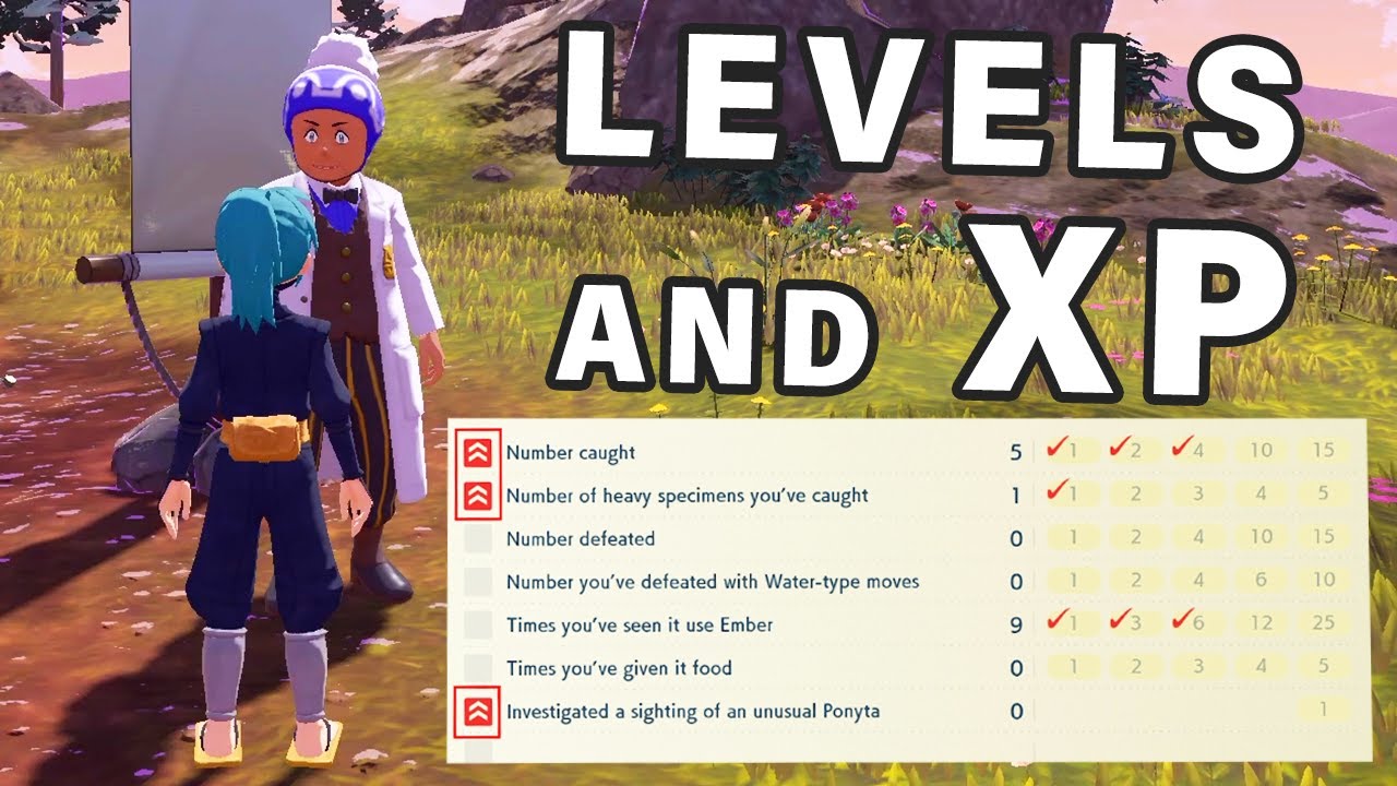 How Research Task Level and XP are Calculated ► Pokemon Legends Arceus