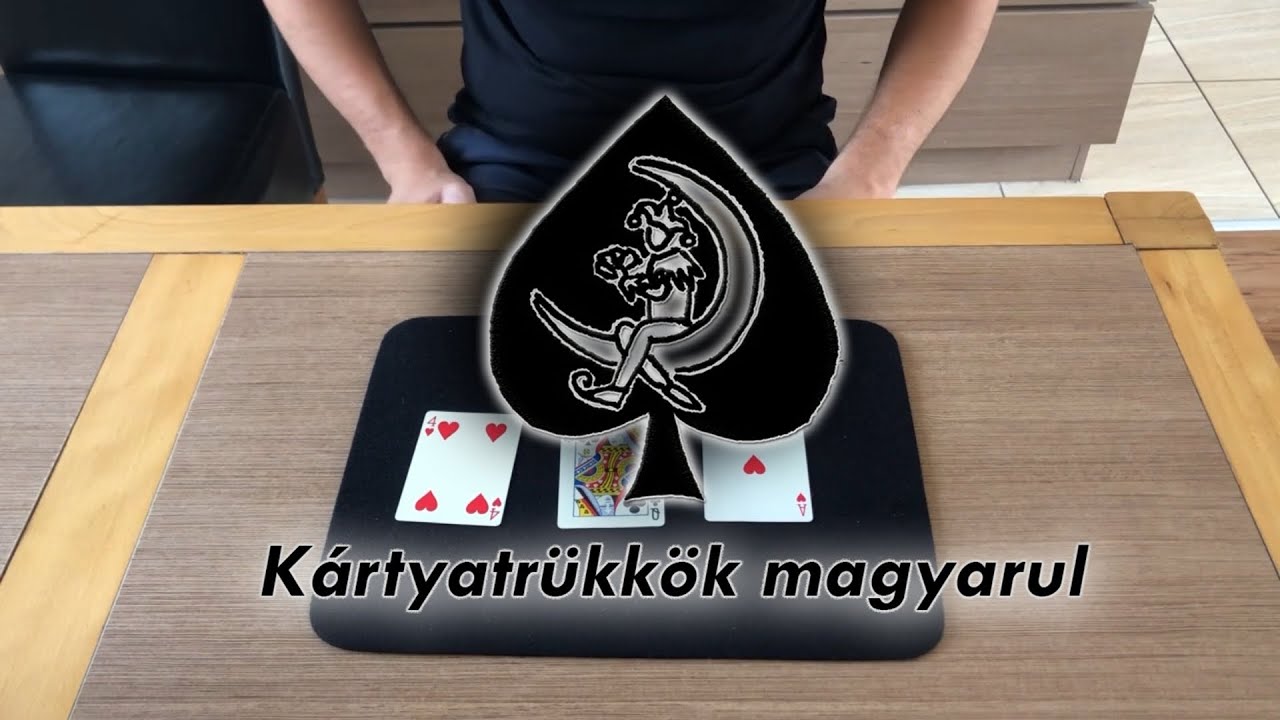 Egy újabb EGYSZERŰ kártyatrükk KEZDŐKNEK! | Magyarázat