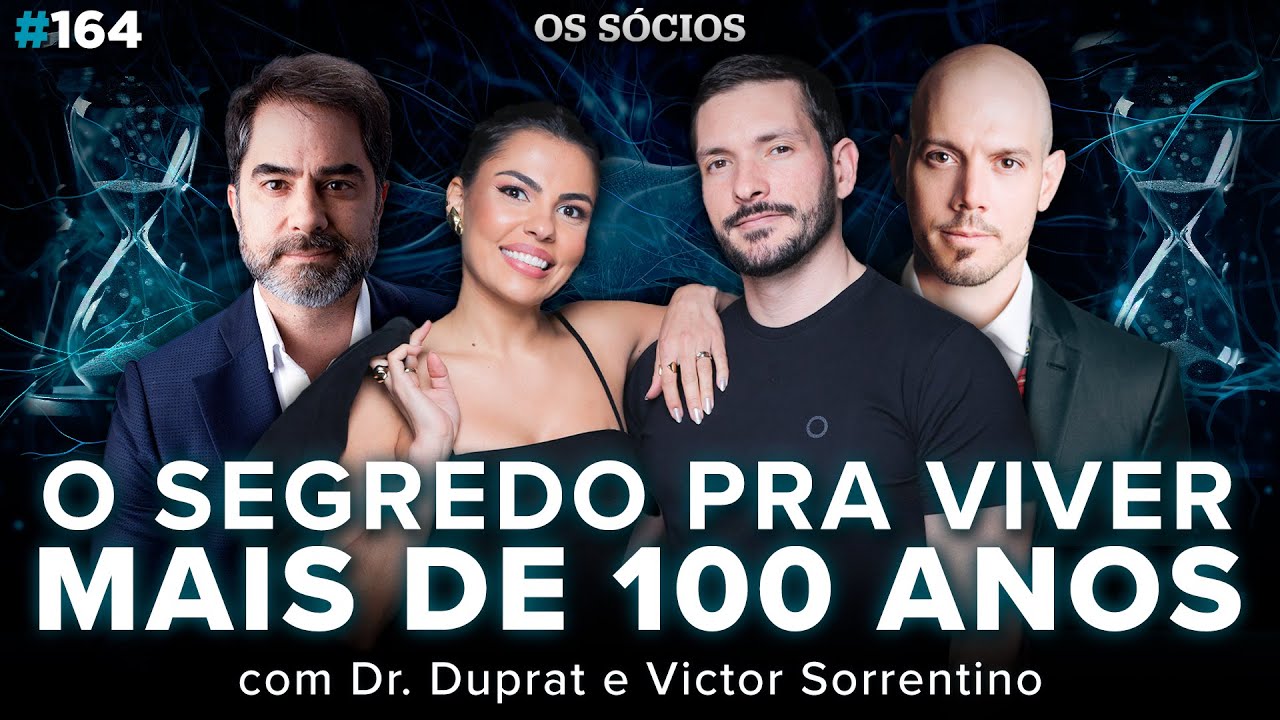 LONGEVIDADE: QUAL &Eacute; O SEGREDO PRA VIVER MAIS DE 100 ANOS? | Os S&oacute;cios 164