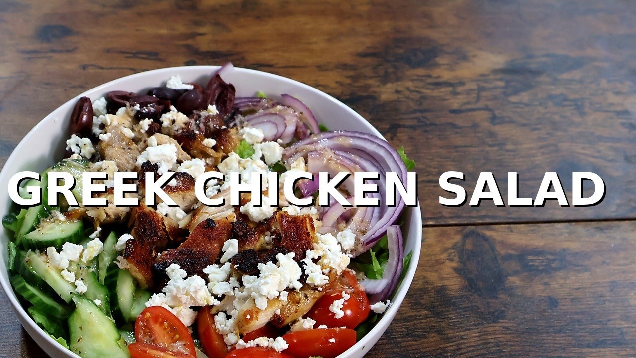 Healthy Greek Chicken Salad Recipe