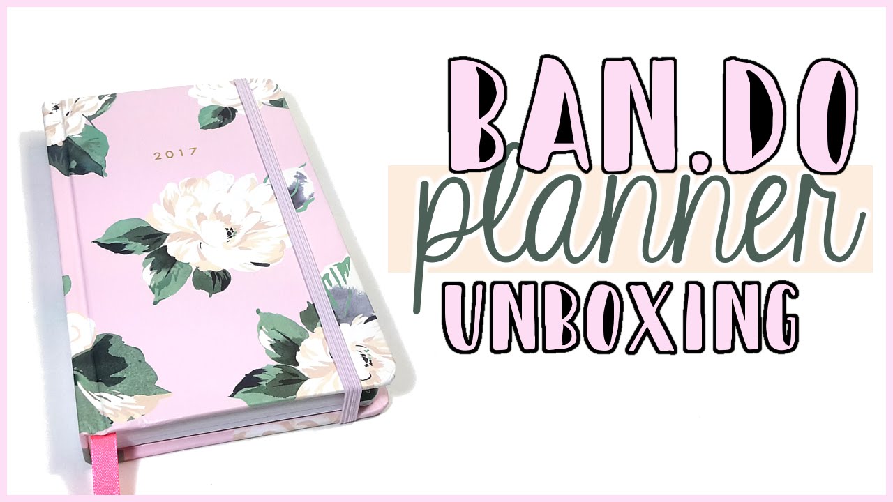 Ban.do planner unboxing! | My first ever planner video!
