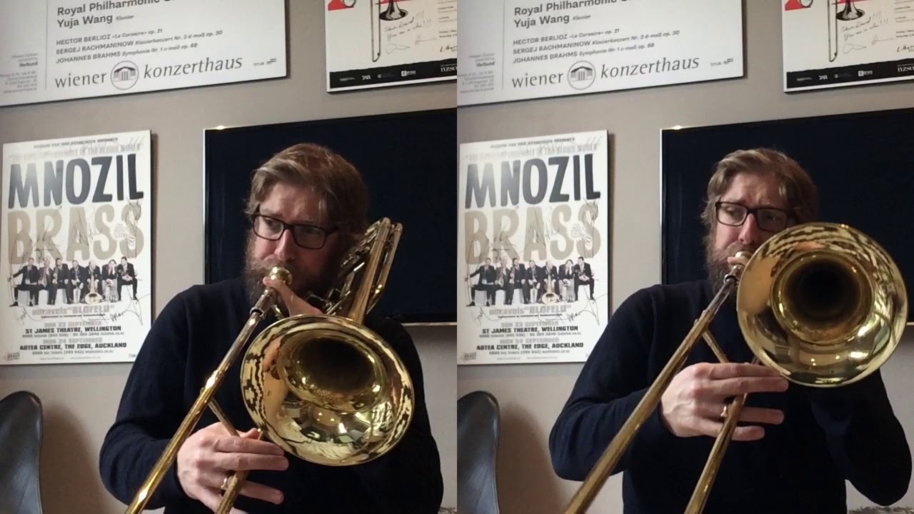 Peter Graham - Six A Cappella Studies - No. 4 - Adagio - David Bremner (Trombone)
