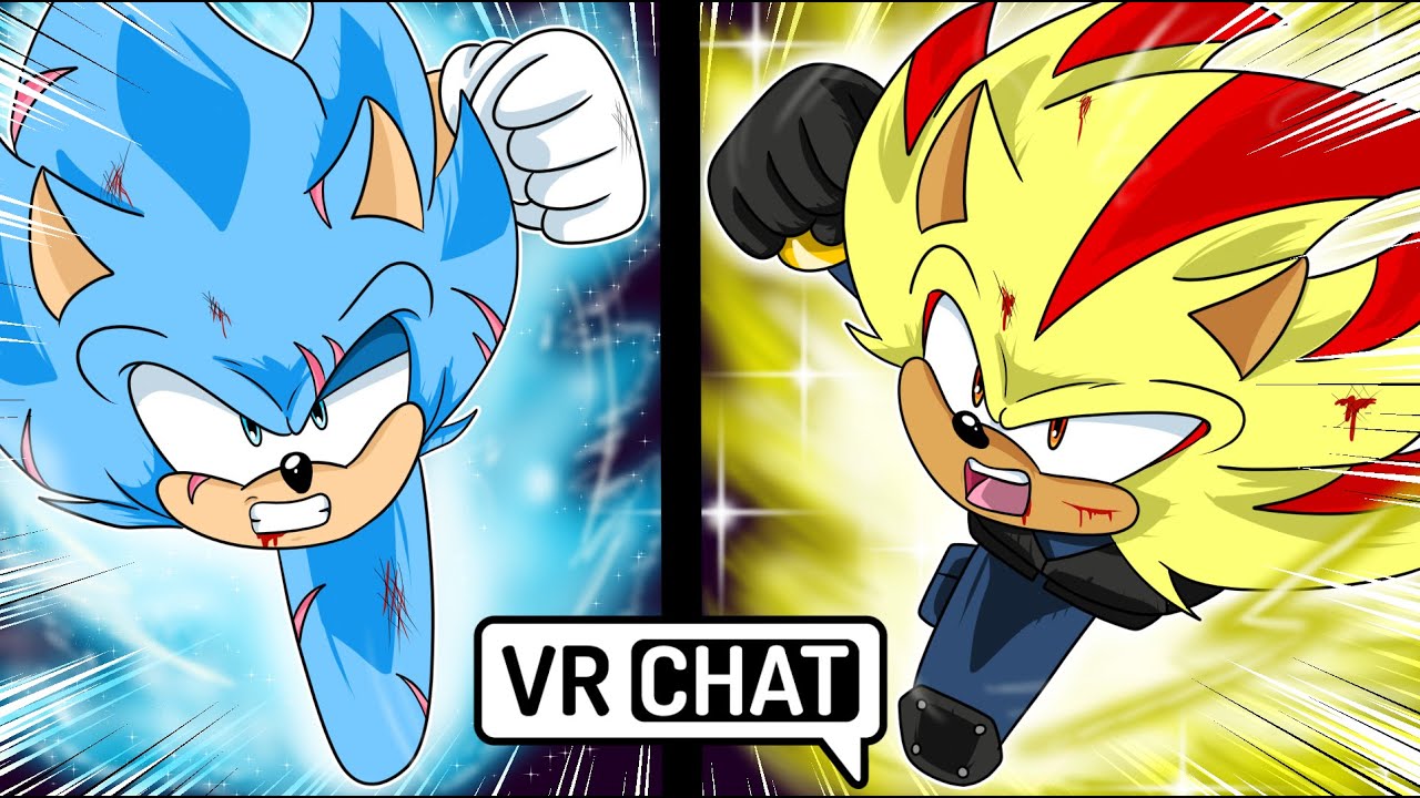 Multiverse Sonic vs Multiverse Shadow In VRChat