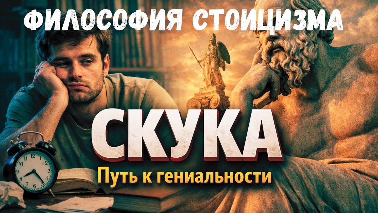 Как скука ведёт к ГЕНИАЛЬНОСТИ | Философия 