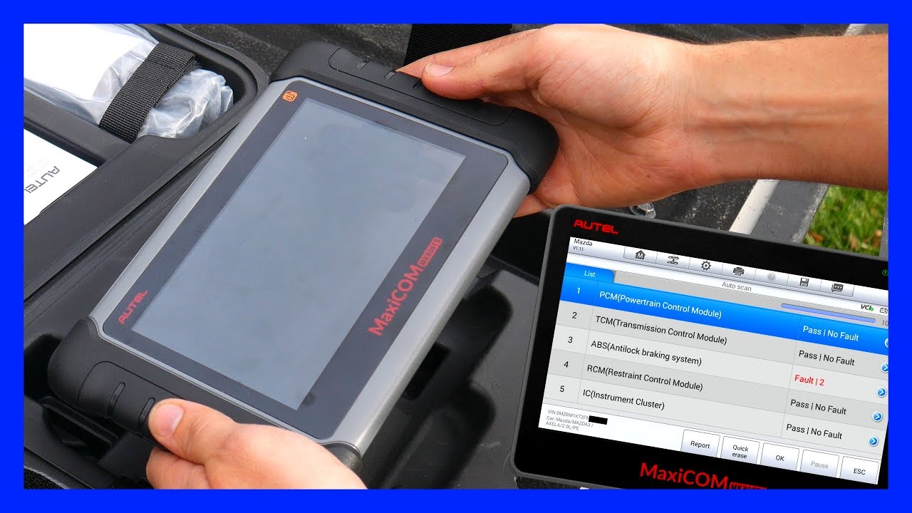 A Look at the Autel MK808TS Scan Tool (Sent by AutelOnline.com)