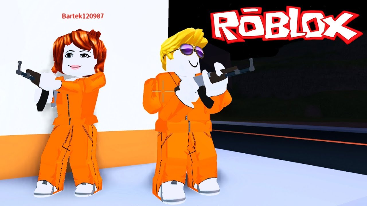 UCIECZKA Z WIĘZIENIA! ROBLOX - JAILBREAK z Bartkiem! Policjanci i złodzieje! #01
