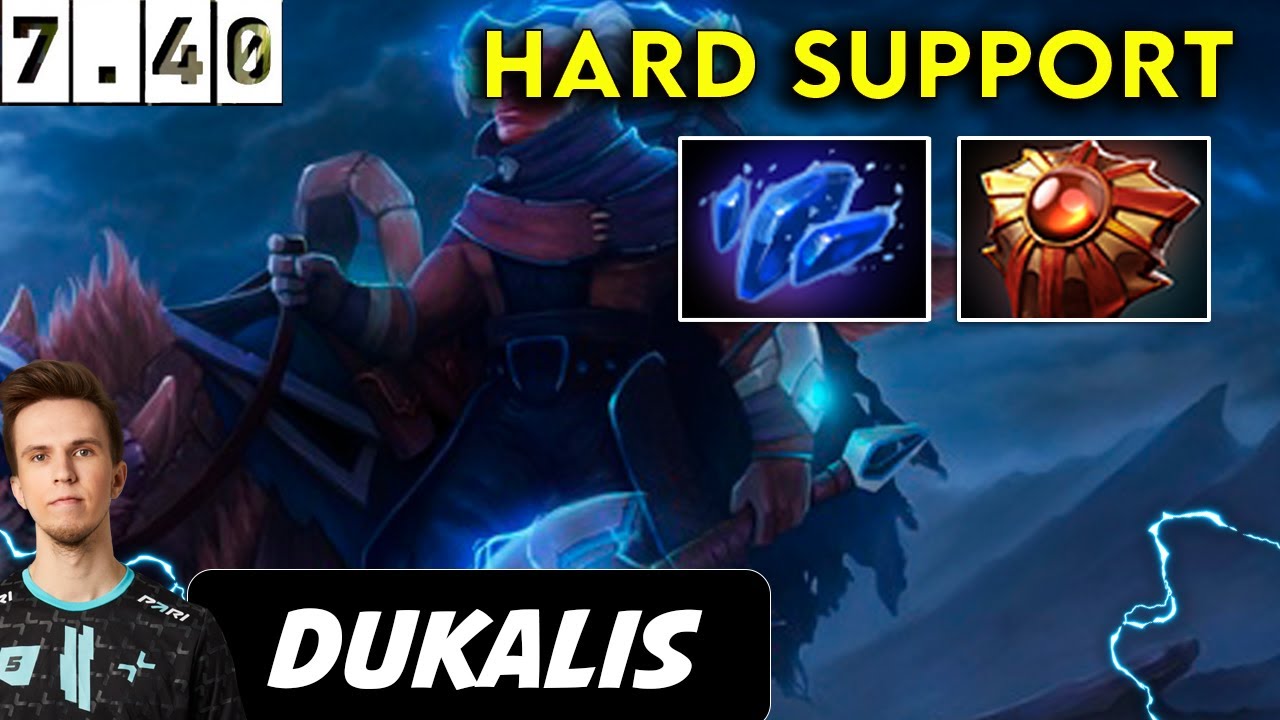 Dukalis Disruptor Hard Support -  Dota 2 Patch 7.40 Pro Player Gameplay