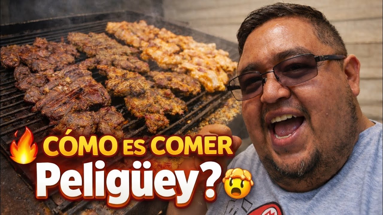 🔥 ¿A Qué Sabe el Peliguey? 😱 Probando Esta Carne por Primera Vez 🍖