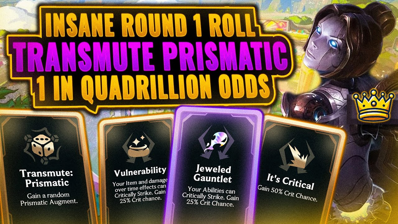 1 in Quadrillion Odds: Transmuting into an Instant Win - CRAZY RNG | League Arena Gameplay