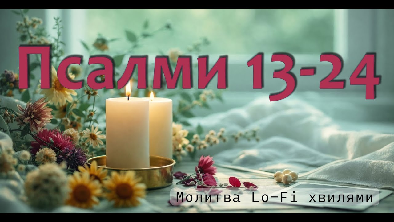 Psalms 13–24 ✨ Lo-Fi Prayer Ambience • Ukrainian Version
