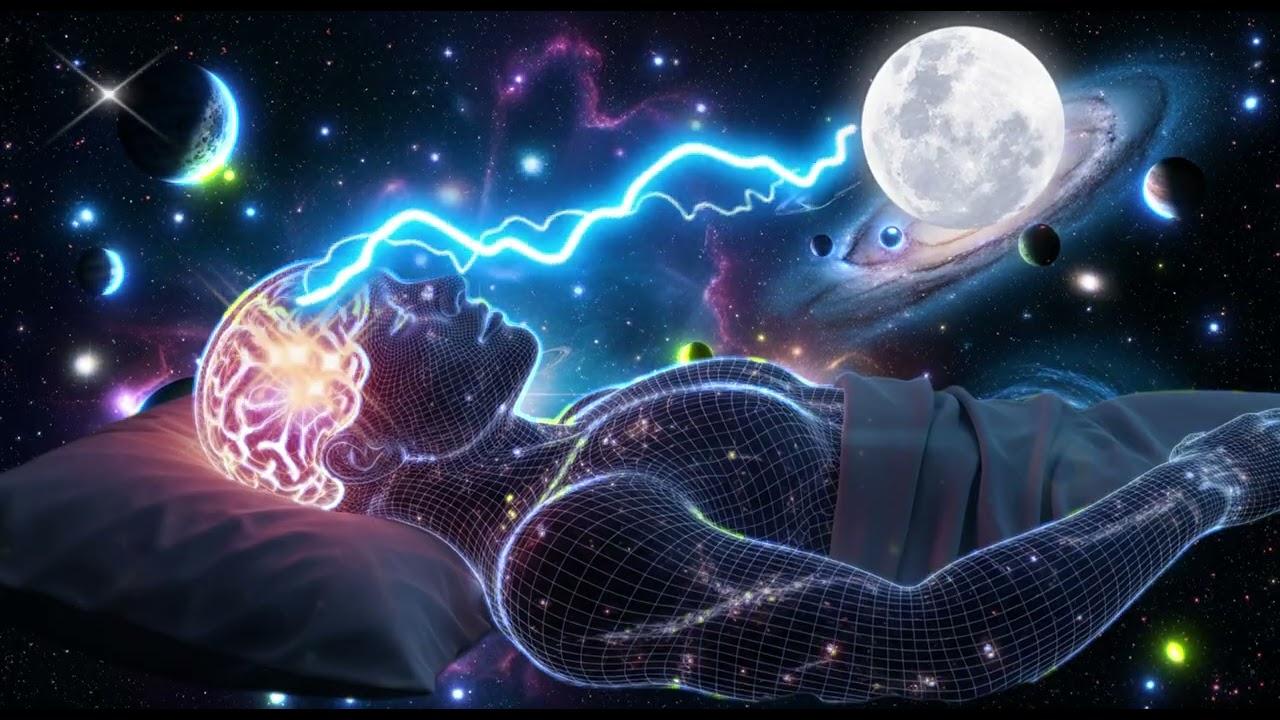 434Hz + 966Hz + 526Hz + 856Hz | The Deepest Healing Sleep: Whole Body Regeneration, Remove Insomnia