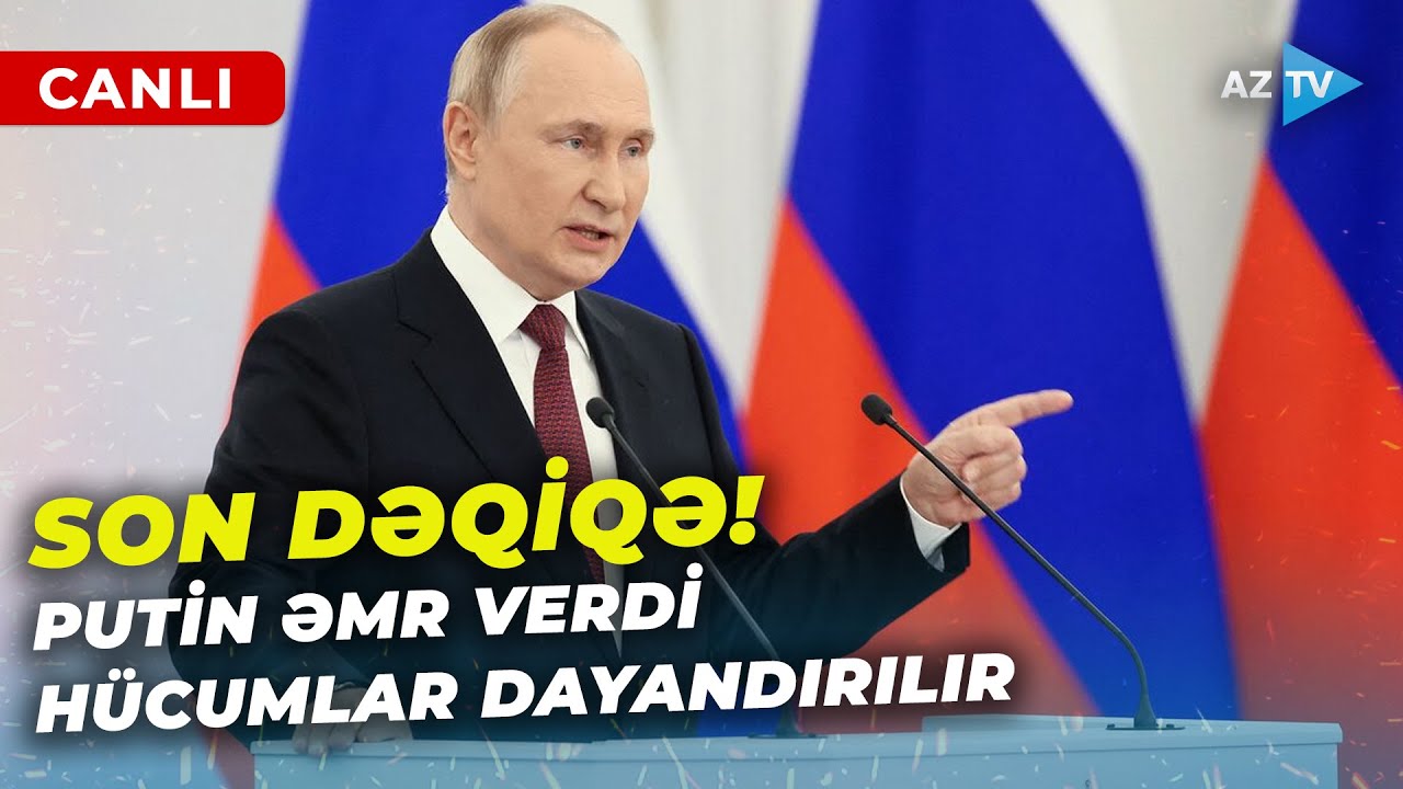 Rusiya-Ukrayna müharibəsində TARİXİ AN – Putin təkliflə razılaşdı: Trampdan KRİTİK AÇIQLAMA