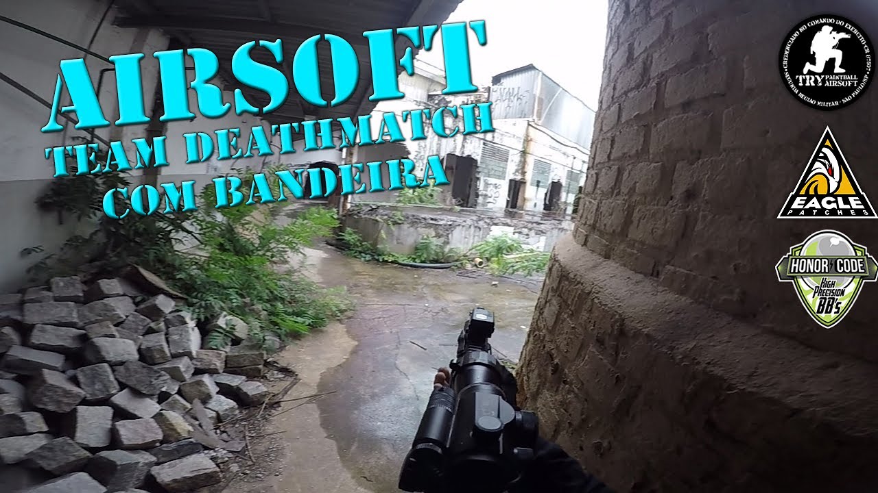 ALEMÃO AIRSOFT - TEAM DEATHMATCH COM BANDEIRA - TERMINUS 21/05/2017