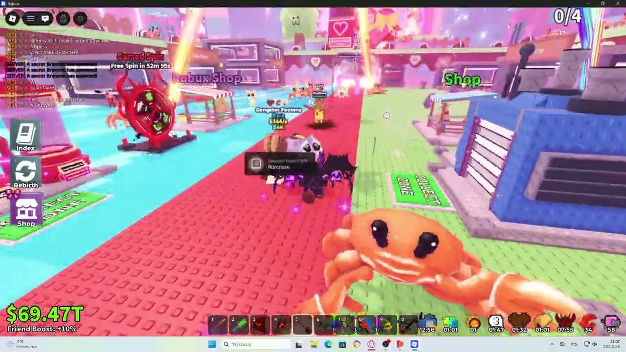 Today's steal a brainrot admin abuse event is so crazy