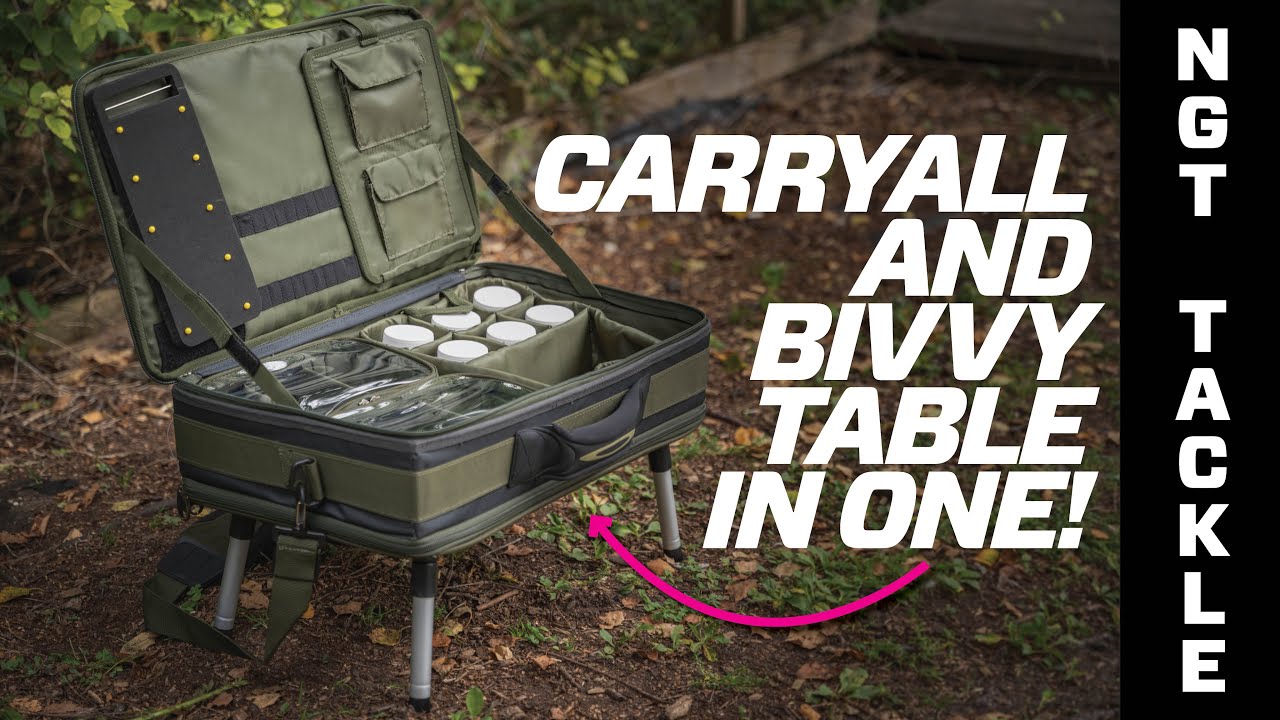 A bivvy table with a BIG difference! | NGT Carp Bivvy Table System MK2