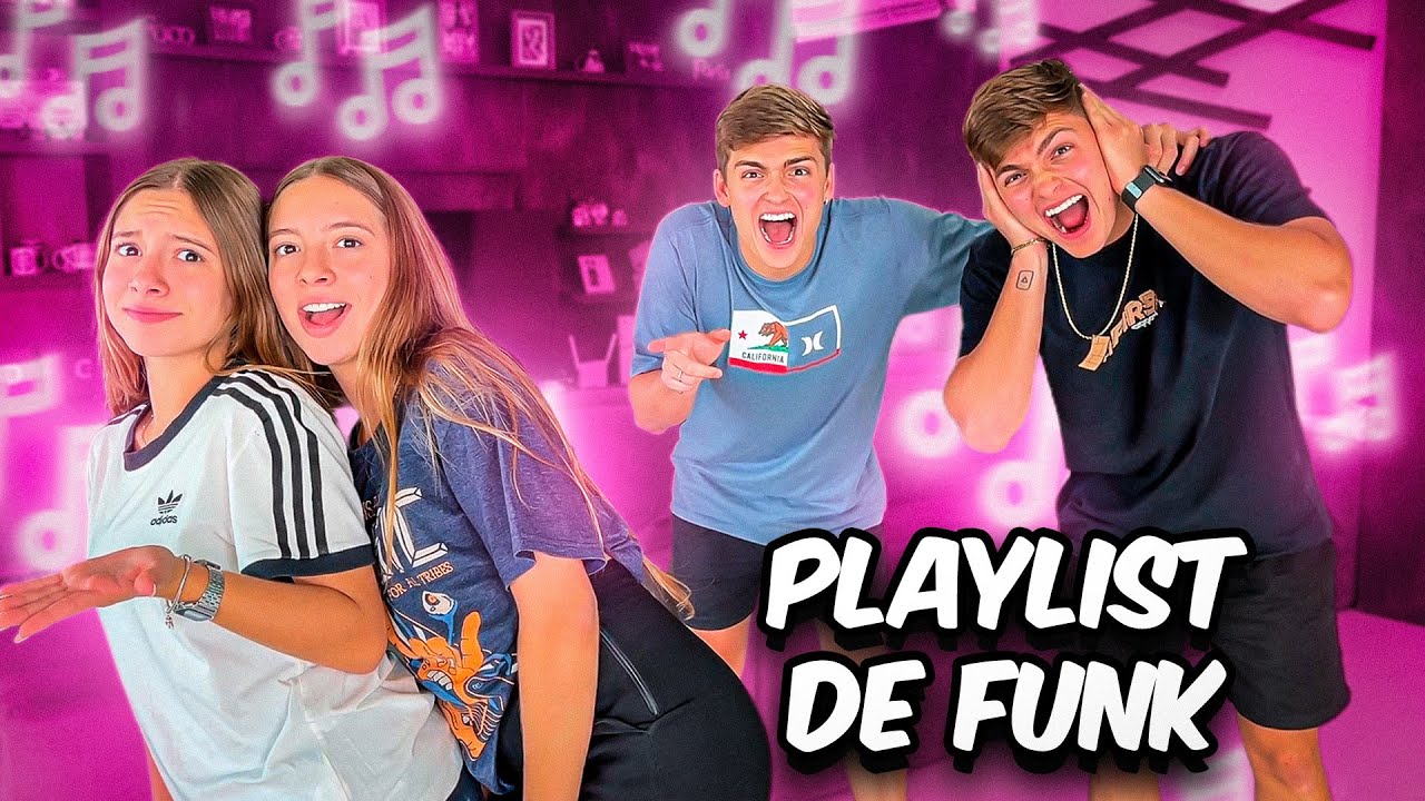 REAGINDO A PLAYLIST DE FUNK DAS MINHAS IRMÃS •Irmãos Scribel•