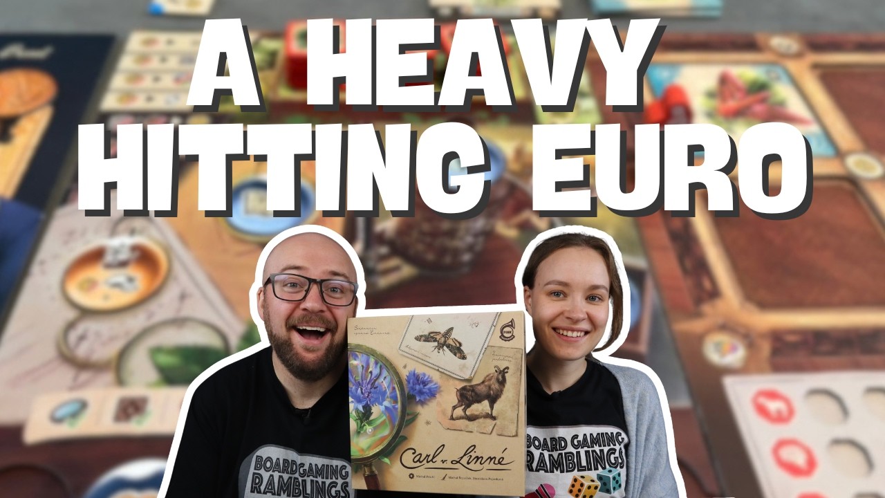 A heavy hitting euro game! - Carl von Linn&eacute; Board Game Review