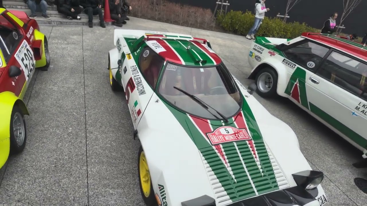 連続エンジン音　値段がつかないＷＲＣ優勝車　ＬＡＮＣＩＡ Stratos　20250315
