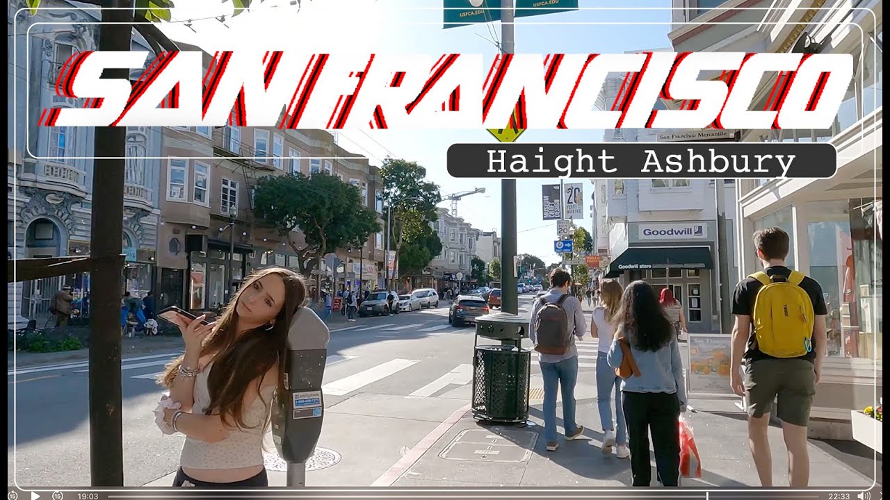 Are All STORES REALLY CLOSED in San Francisco? 🤔  IRL No Talk Haight Street Tour