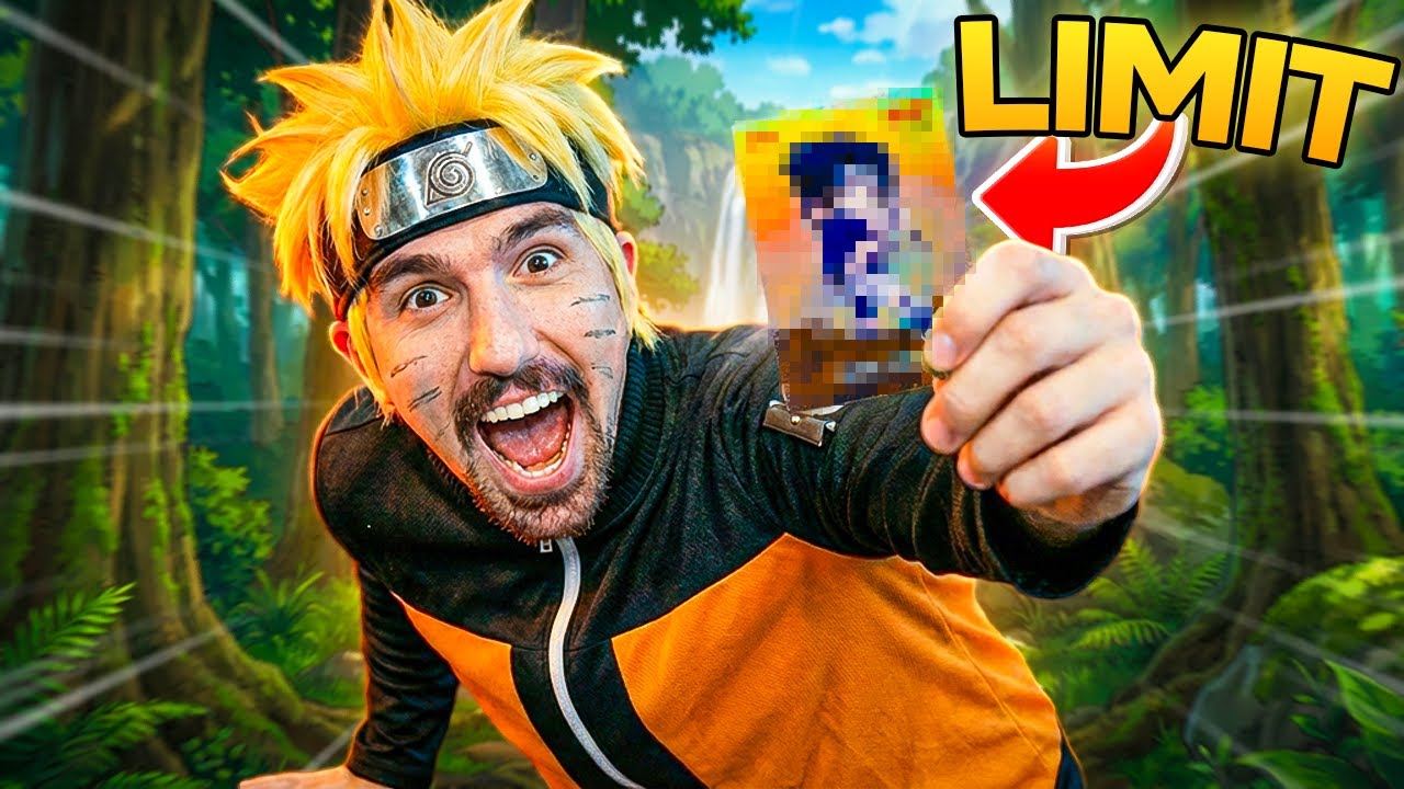 MEGA KARTA NARUTO W LIMICIE! OPENING KART NARUTO!