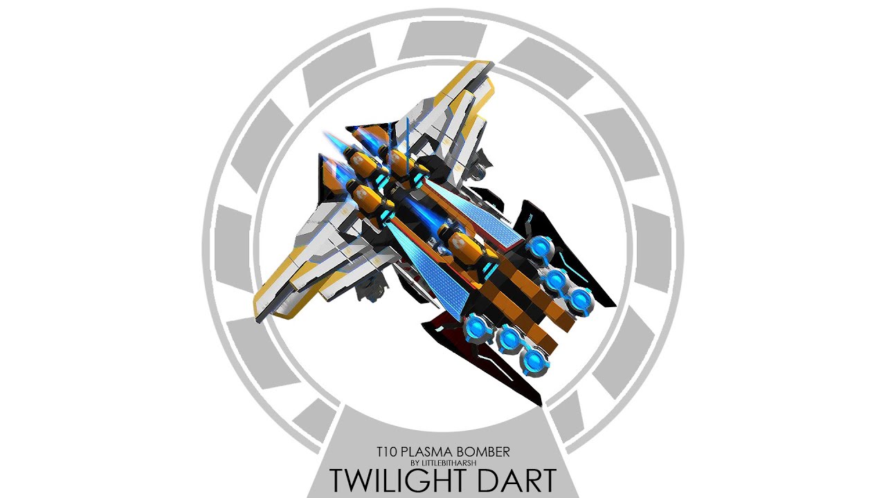 T10 Plasma Bomber in Robocraft - Twilight Dart (With tutorial)