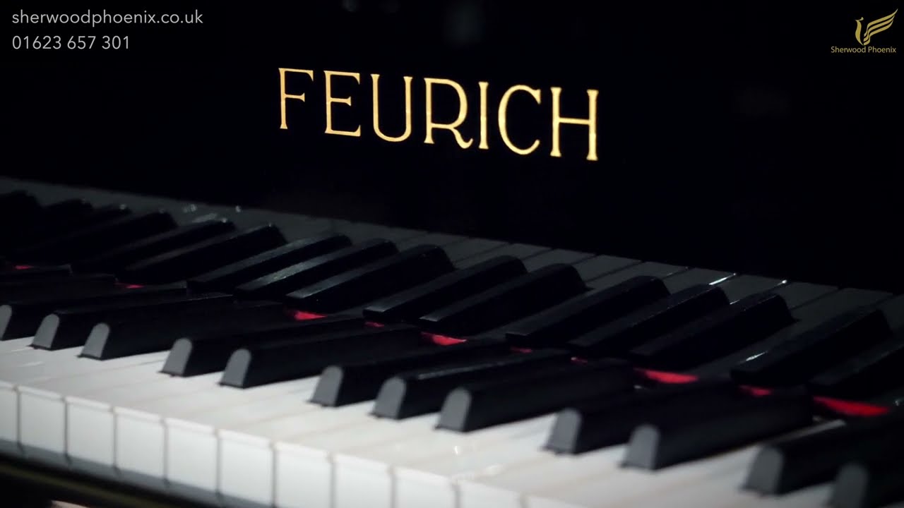 Feurich 218 Concert I Grand Piano by Stephen Paulello | Comparison Demonstration Sherwood Phoenix