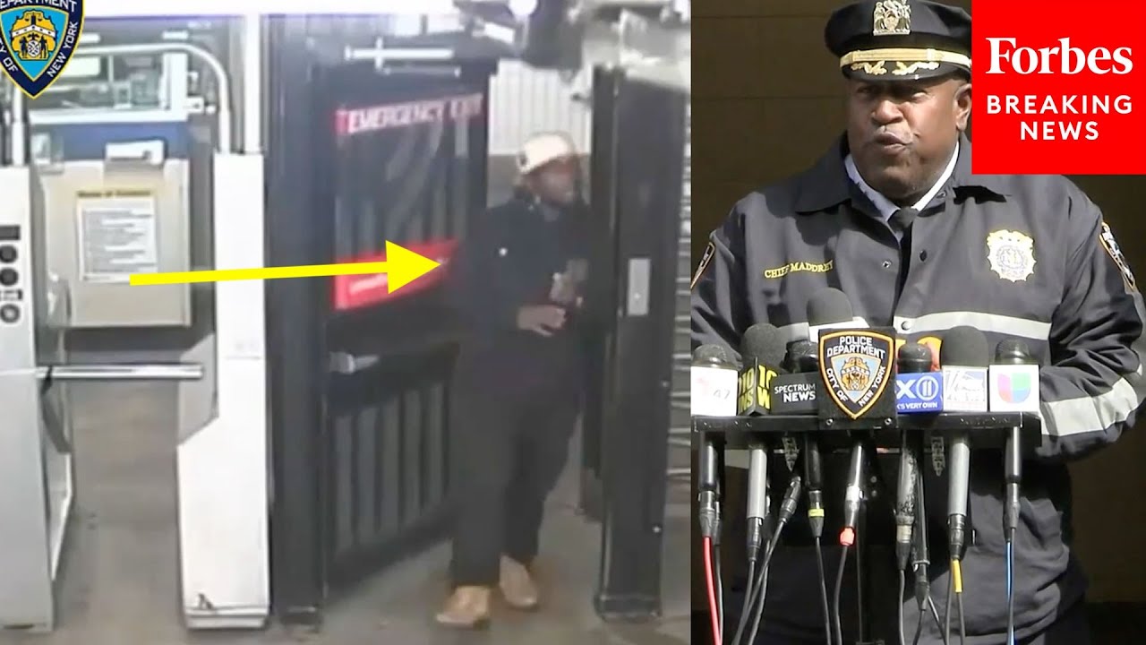 BREAKING NEWS: NYPD Releases Video Of Subway Fight Suspect Skipping Fare, Holds Press Briefing