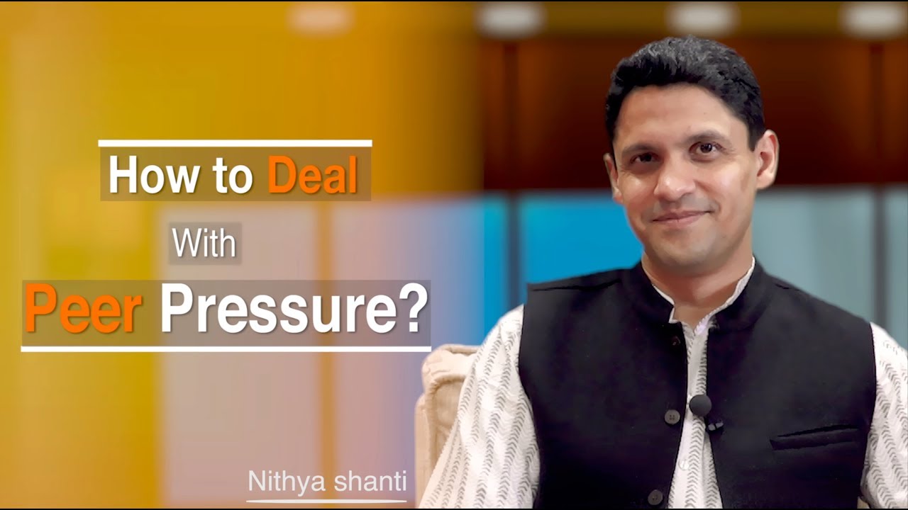 How to deal with peer pressure?